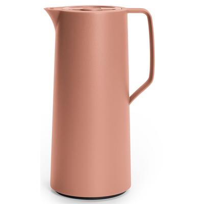 Isolierkanne EMSA "Motiva", orange (terrakotta), B:12,6cm H:28cm, Kunststoff, Kannen, Quick-Press-Deckel, Einhandbedienung, 12h warm/24h kalt, Glaskolben Image