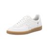 Sneaker RIEKER "Rieker Sneaker Glattleder", Damen, Gr. 43, weiß, Glattleder, casual, Schuhe