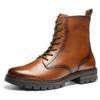 Schnürstiefelette ARA "CAMBRIDGE", Damen, Gr. 5 (38), braun (cognac), Glattleder, unifarben, klassisch,elegant, Schuhe, Business Stiefel in Bequemweite G (= weit)