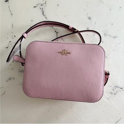 Coach Bags | Coach Blush Pink Camera Crossbody Bag | Color: Pink | Size: Os