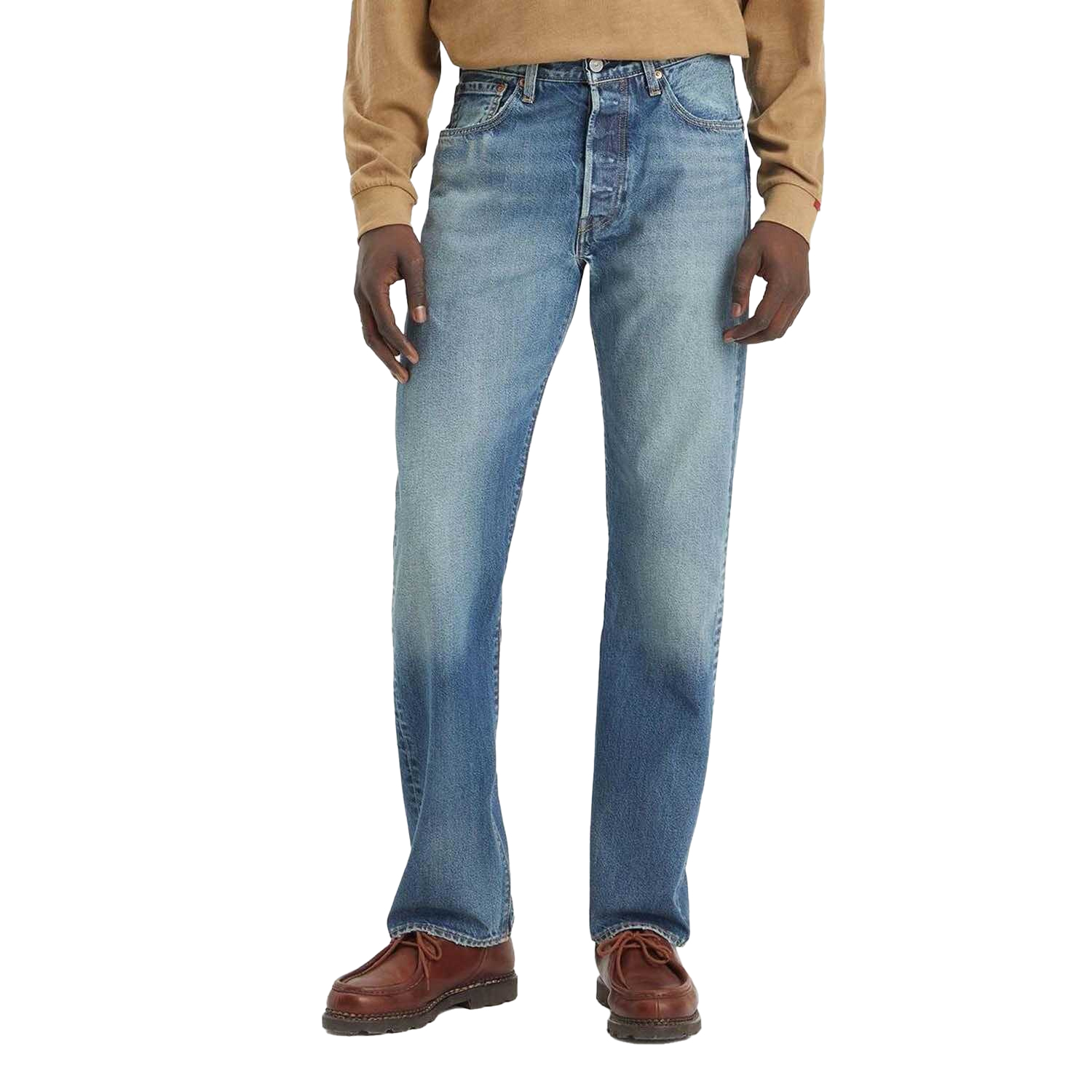 Levis - "501 Original Help Me Out" Jeans für Herren (Blau) Image