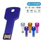Clé USB en métal en forme de clé, clé USB, clé USB, 4 Go, 8 Go, 16 Go, 32 Go, 64 Go, 256 Go