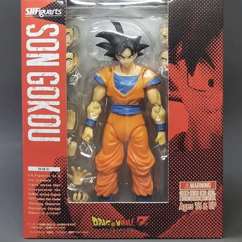 Dragon Ball Super Z Shf SHFiguarts Son Goku Mobile Palmare Kakarotto Modello Stile semplice Azione eroica Figuarts Dragon Ball Z