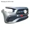 Kit corpo paraurti anteriore di alta qualità per Mercedes Benz GLA180 GLA200 GLA220 Applicazione posteriore per condizioni auto usate per l