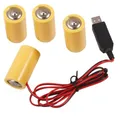 Eliminatore batteria da 97 Sostituisci 4 batterie 1,5 LR14 C Sostituisci batterie 4x1,5