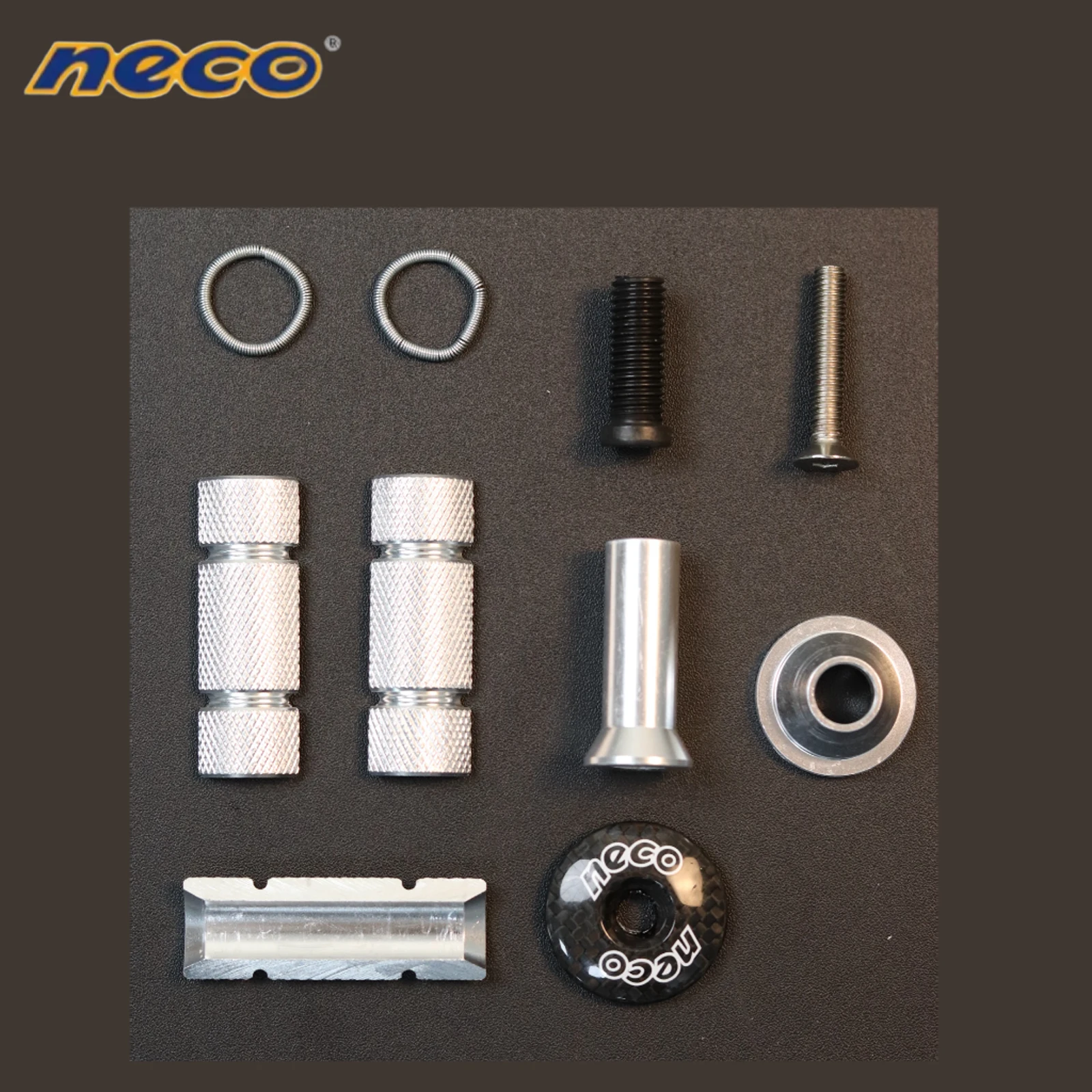 NECO MTB Road Fahrrad Carbon Gabel Gabelschaft Headset Erweiterung Fahrrad Gabel Einsatz Core Expander Gag Gerändelt Expansion Anker Image