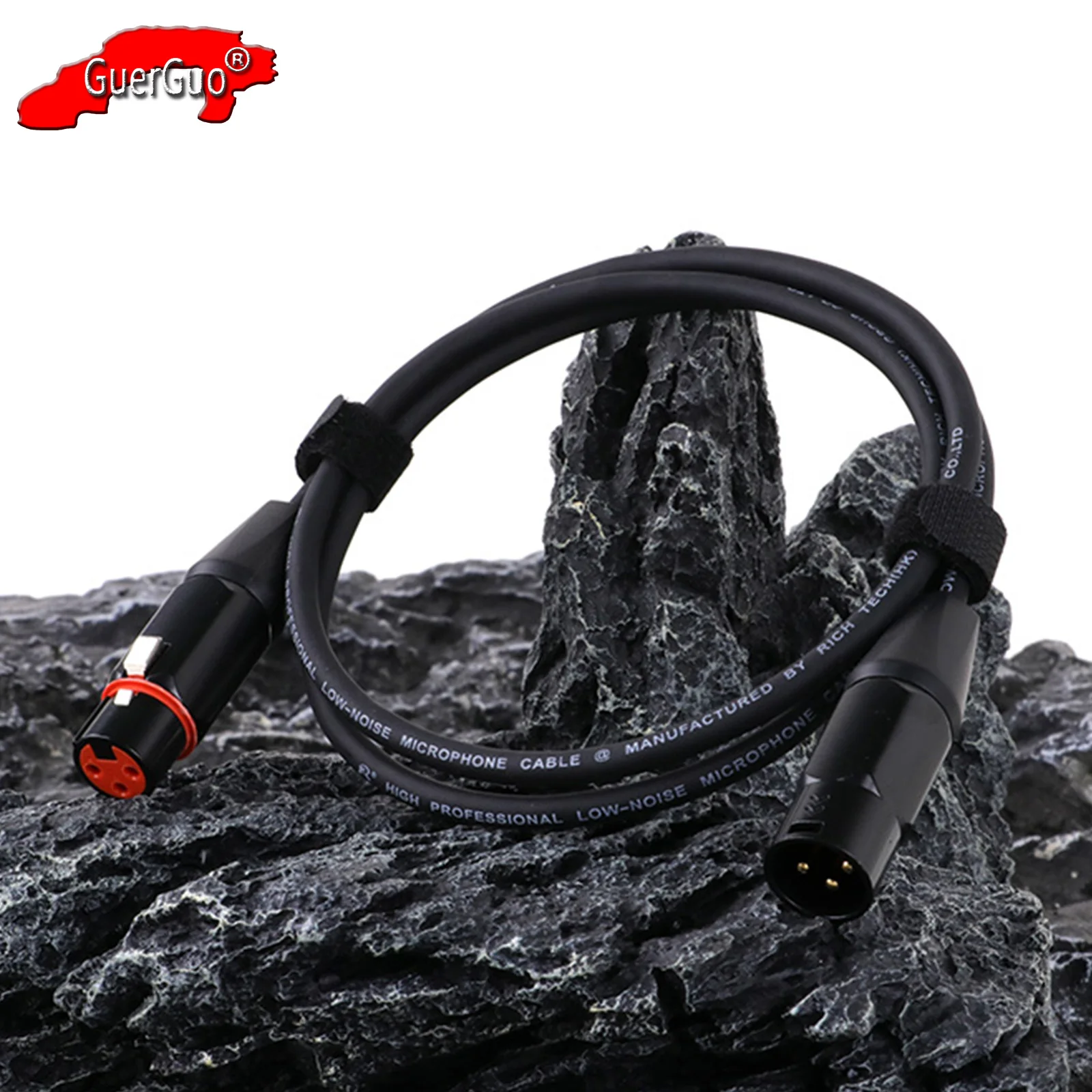 XLR Extension Cable Gold Plated/Silver Plated 3Pin XLR Male to Female M/F OFC Audio Sound Cannon Cord Balanced Mixer Speaker Amp