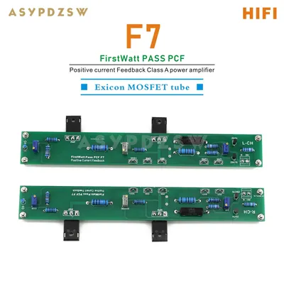 1 Paar Stereo FirstWatt PASS PCF F7 Positiver Strom Feedback Klasse A Leistungsverstärker DIY Kit/Fertigplatine 20 W + 20 W Image