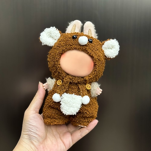 Kleidungsstück für LABUBU-Puppe (OHNE PUPPE) Outfit für LABUBU Kleidungsset für LABUBU Zubehör für LABUBU Weihnachtsgeschenk