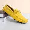 YRZL Herren-Loafer zum Hineinschlüpfen, Freizeitschuhe für Herren, bequemes Fahren, Mokassins, atmungsaktiv, leicht, rutschfest, modische Herrenschuhe