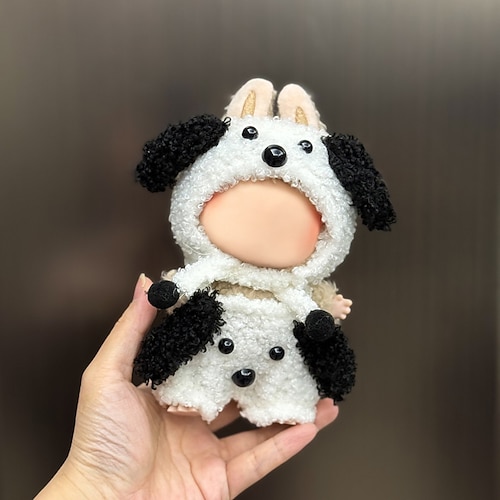 Kleidungsstück für LABUBU-Puppe (OHNE PUPPE) Outfit für LABUBU Kleidungsset für LABUBU Zubehör für LABUBU Weihnachtsgeschenk