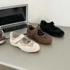 Flache Ballettschuhe Mary Jane Damenschuhe Sommer Neuer Sportschuh mit weichem Boden Vielseitige Sandalen mit flachem Absatz für erwachsene Damen