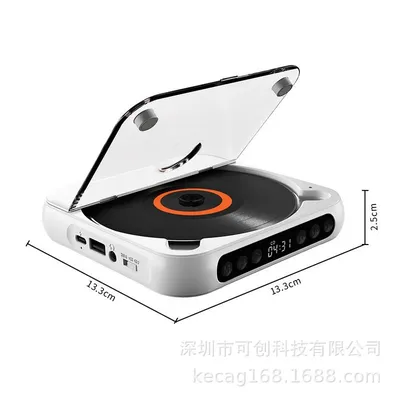 Bluetooth-CD-Player Repeater Dünner und leichter Walkman, englisches Höralbum CD-Minispieler Heimlautsprecher Image