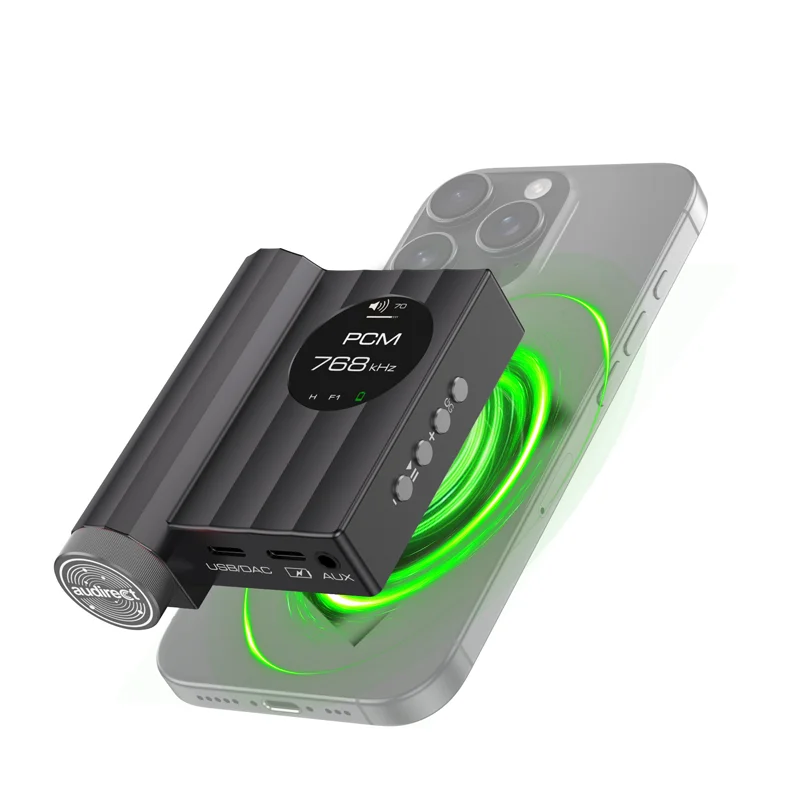 Audione & audirect team1 magnetic version HiFi fever portable mobile phone decoding headphone amplifier small tail