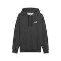 Hoodie PUMA "Essentials Small No. 1 Logo Hoodie Herren", Herren, Gr. 4XL, grau (schwarz gray heather), Obermaterial: 66% Baumwolle, 34% Polyester; Kapuzenfutter: 100% Baumwolle; Rippe: 3% Elasthan, 97% Baumwolle, normal, Langarm, Sweatshirts