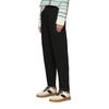 Stoffhose S.OLIVER, Damen, Gr. 38, N-Gr, schwarz, Web, Obermaterial: 74% Polyester, 22% Viskose, 4% Elasthan, unifarben, casual, lang, Hosen, mit elastische Bund und Bindeband