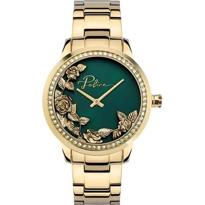 Police Damenuhr Quartz Gold Image