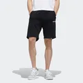 Pantaloncini sportivi neri da uomo Adidas traspiranti e confortevoli per l'abbigliamento sportivo e casual
