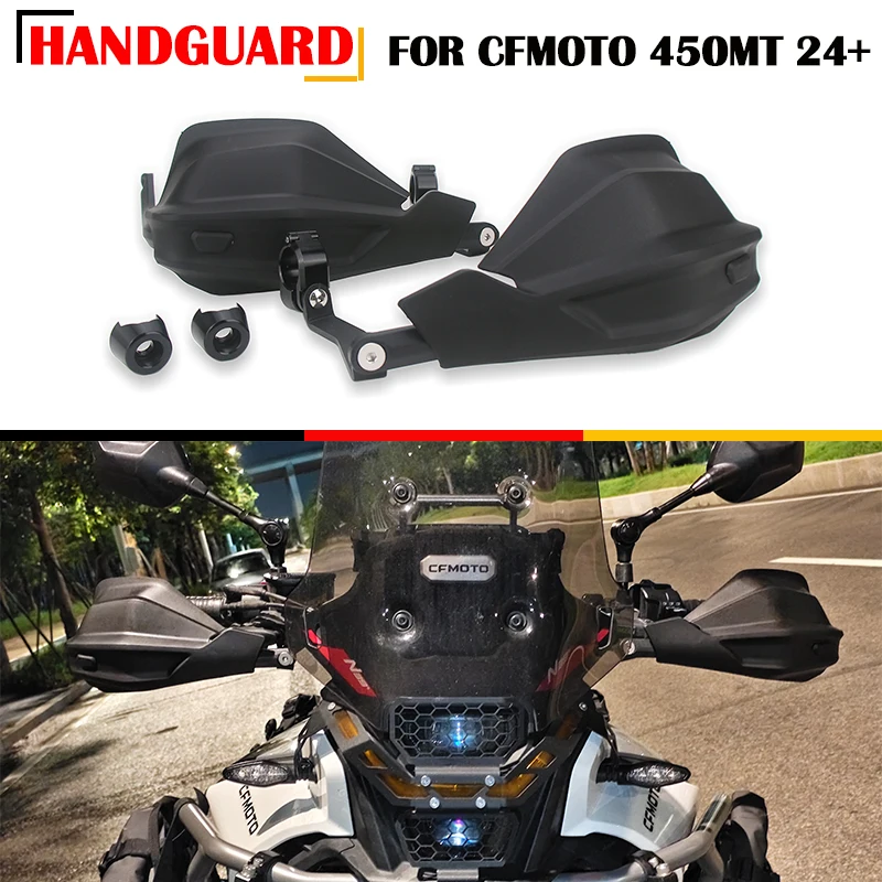 Für CFMOTO 450MT Lenker Handschutz CF-Moto IBEX 450MT MT450 Heighten Hand Guards Schild Bremse Kupplung Hebel Schutz Image