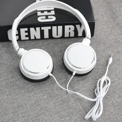 Universal 3,5mm Wired Computer Kopfhörer Faltbare Tragbare Musik Gaming Headset Noise Cancelling Sport Kopfhörer Stereo Headset Image