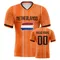 Maillot de football néerlandais personnalisé, maillot de football personnalisé avec nom et numéro, maillots de football d