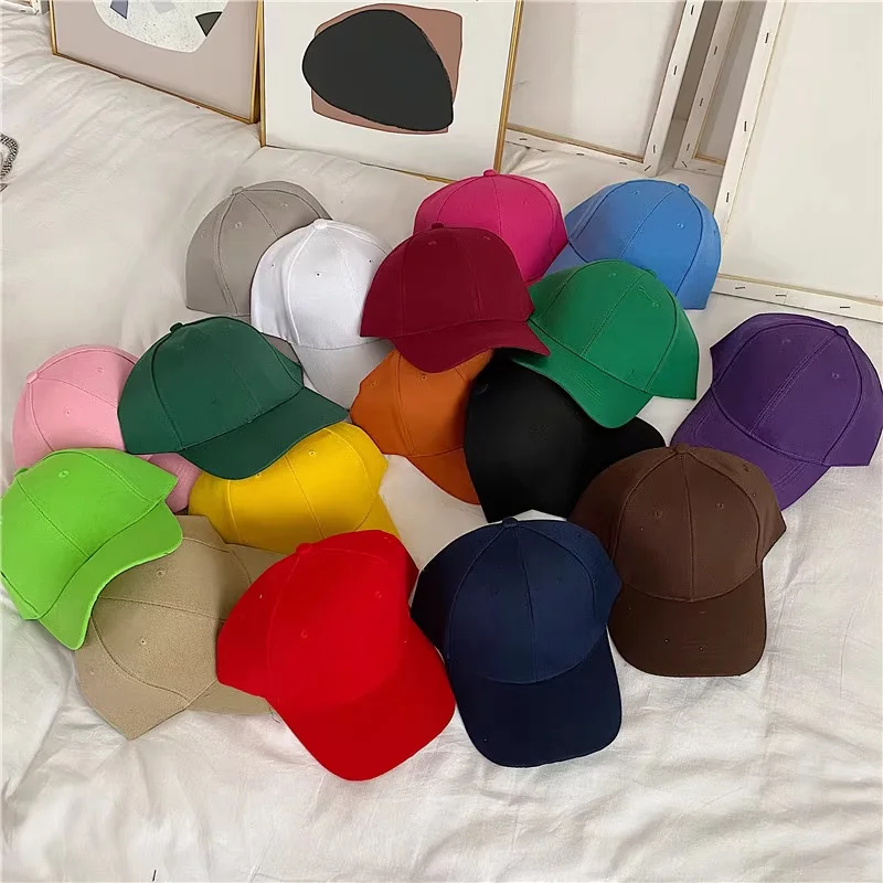6 Stück schlichte Baseballkappe, verstellbare Snapback-Hüte für Damen und Herren, Unisex, lässige Kappe, Hip-Hop-Kappe, Straße, Papa-Hut, Gruppe, Tanz, Club