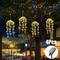 Solar Jellyfish Lights 4pcs Solar Waterproof Outdoor Hanging Home Garden Decoration Lights With 8 Modes for Courtyard Trees
