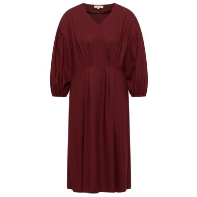 Tranquillo - Women's Tailliertes Kleid aus EcoVero Viskose - Kleid Gr 38 rot Image