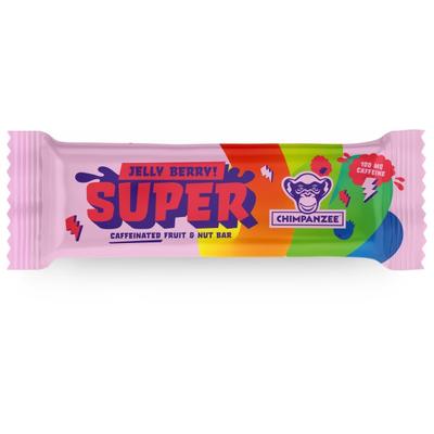 Chimpanzee - Super Bar Jelly Berry + Coffein - Energieriegel Gr 55 g Image