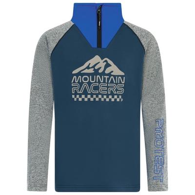Protest - Kid's Prtdelano 1/4 Zip Active Top - Fleecepullover Gr 152 blau/grau Image