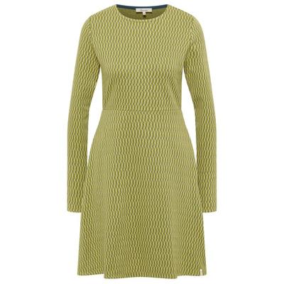 Tranquillo - Women's Gestricktes Swing-Kleid im Retro-Look - Kleid Gr M oliv Image