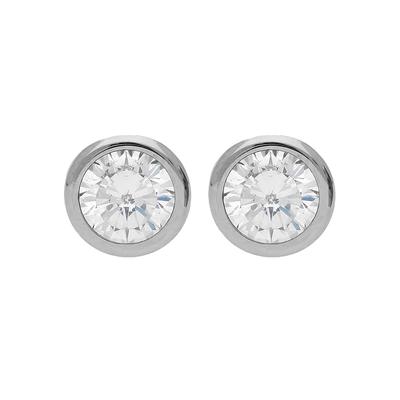 Paar Ohrstecker, silber (silberfarben), Ohrringe, Herren Image