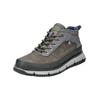 Schnürstiefelette BUGATTI "bugatti Stiefelette Lederimitat", Herren, Gr. 44, grau (taupe), Lederimitat, casual, Schuhe