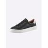 Sneaker HEINE, Damen, Gr. 42, schwarz, Leder, Glattleder, Glattleder, modisch, Schuhe