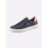 Sneaker HEINE, Damen, Gr. 40, blau (marine), Leder, Glattleder, Glattleder, modisch, Schuhe