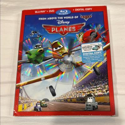 Disney Media | 7 Movies/50$ Disney Planes Blu-Ray Dvd Combo | Color: Red | Size: Os