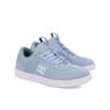 Sneaker DC SHOES "DC Astrix", Gr. 5(36), blau (blau, weiß), 61.35% Leder, 38.65% Synthetikmaterial, Schuhe