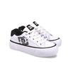 Sneaker DC SHOES "Chelsea Platform", Gr. 9,5(41), schwarz-weiß (weiß, schwarz), 55.1% Leder, 44.9% Synthetikmaterial, Schuhe