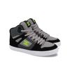 Sneaker DC SHOES "Pure High-Top", Gr. 9(42), gelb (schwarz, lime), Leder-, Nubukleder- und/oder Wildlederobermaterial Mesh-Futter Mit Schaumstoff gepolsterte Zunge und Einstieg für mehr Komfort und Support Wrap Cupsole Konstruktion Abriebfeste...