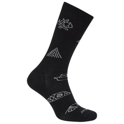 Icebreaker - Merino Lifestyle Ultralight Crew Camp Essentials - Multifunktionssocken Unisex M | EU 42-44 schwarz Image