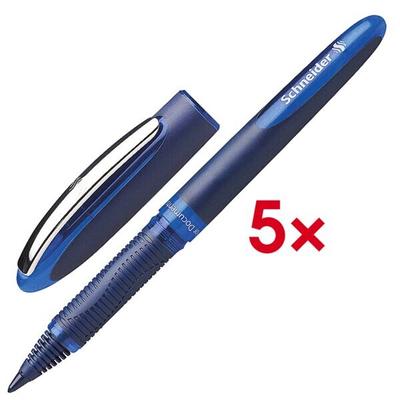 Schneider 5x Tintenroller »One Business« blau Image