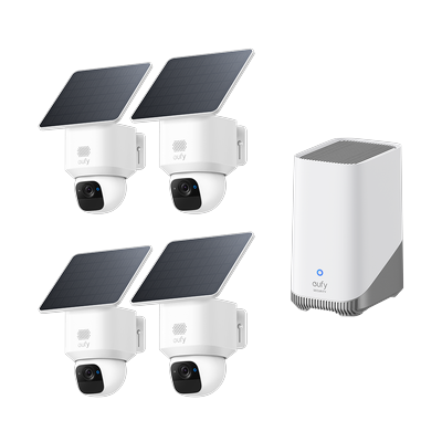 eufyCam Solo E30 4-Kamera-Set + HomeBase 3 Image