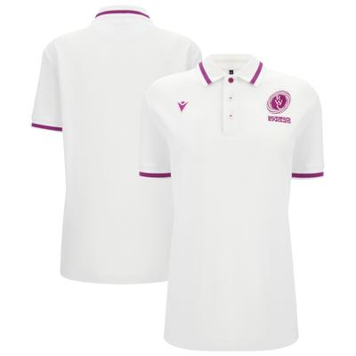 Piqué-Poloshirt zur Rugby-Weltmeisterschaft 2025 für Damen – Weiß – Damen Image