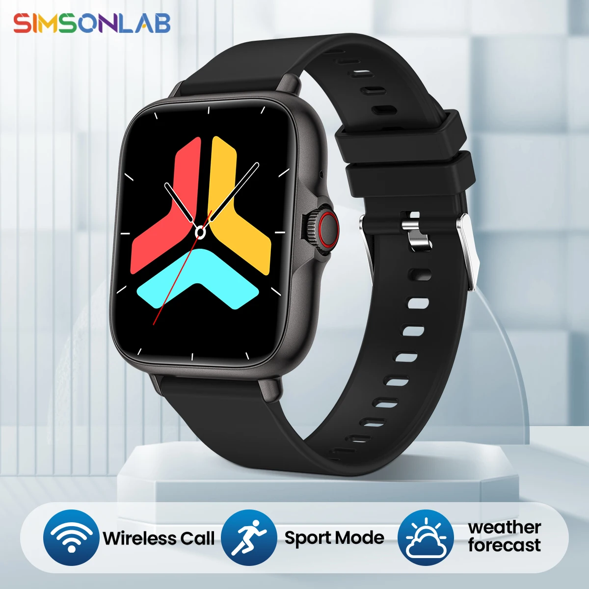 Neue Smart Watch 2025 Bluetooth Anruf 1,83-Zoll-Display Gesundheitsüberwachung Männer Frauen Smartwatch für Android IOS Image