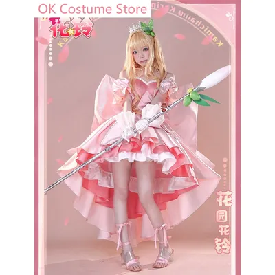 Anime! Kamichama Karin Hanazono Karin wunderschöne elegante Kleid schöne Uniform Cosplay Kostüm Halloween Party Outfit Frauen Image