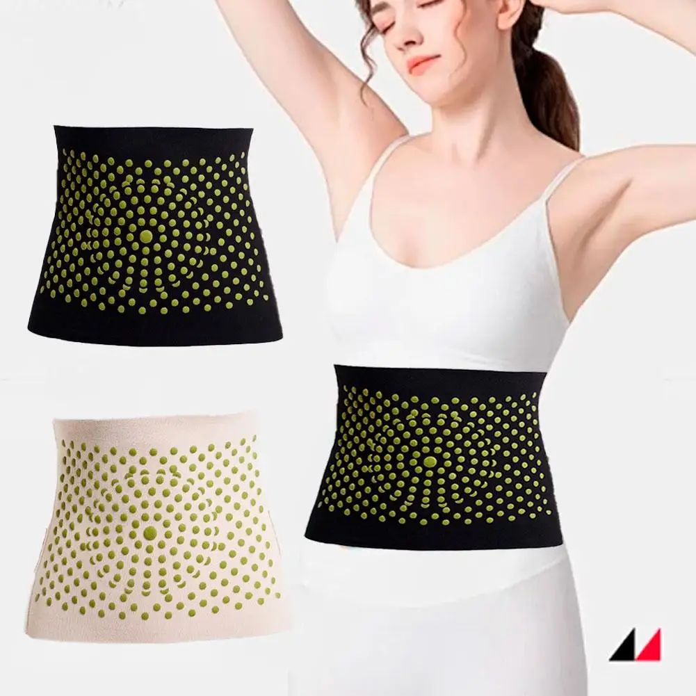 0,2 cm ultradünner Modal-Beifuß-Taillengürtel – elastischer Bauchwärmer, Bauchstütze, Bauchwickel – atmungsaktiv, bequem Image