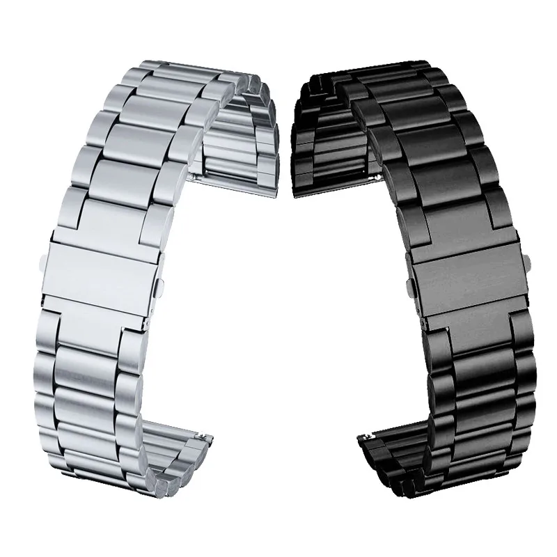 Stahl-Uhrenarmband für Samsung Gear S5 S4 S3 Frontier Classic Uhrenarmband HUAWEI 41 mm 42 mm 46 mm Zubehör 20 mm 22 mm Uhrengürtel Image