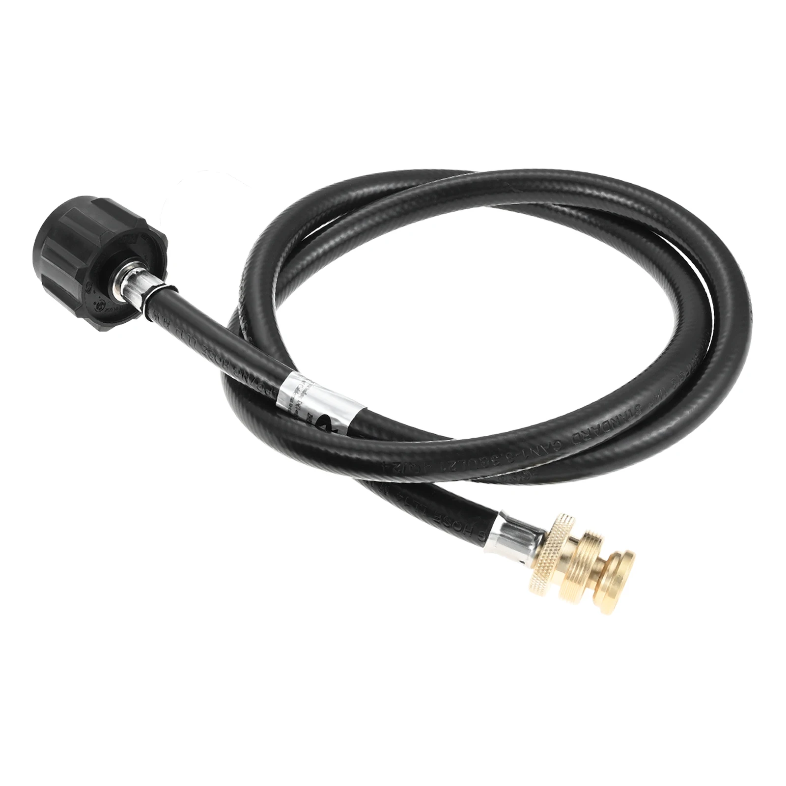 6FT Propan-Adapterschlauch für Weber Q Series 100, 120, 200, 1000, 1200, 2000, 2200, Traveler Gas-Go-Anywhere-Grills, 1 Pfund bis 20 Pfund verbinden Image