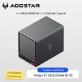 AOOSTAR WTR PRO Mini PC ADM Ryzen 7 5825U Computer desktop da gioco con triplo display 4K a 4 alloggiamenti con doppia LAN da 2,5 G Raffreddamento silenzioso