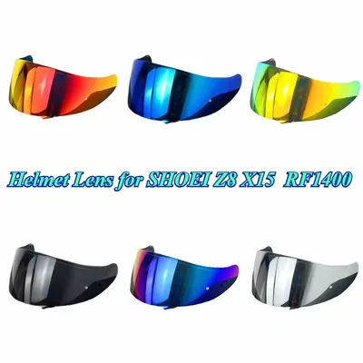 Helmet Visor Shield Sunscreen Windshield Helmet Parts for SHOEI Z8 NXR2 RF1400 RF-1400 CWR-F2 CWR-F2R X15 X-Fifteen X-SPR Pro